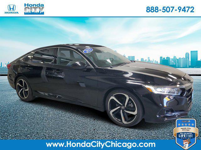 used 2022 Honda Accord car, priced at $24,497
