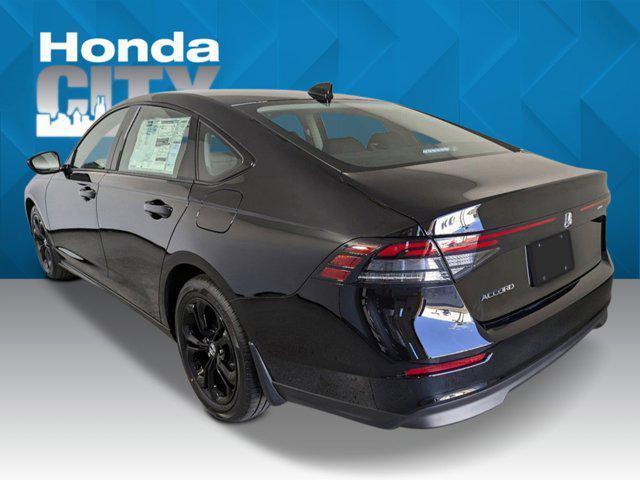 new 2025 Honda Accord car, priced at $30,275