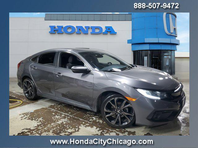 used 2020 Honda Civic car, priced at $19,397