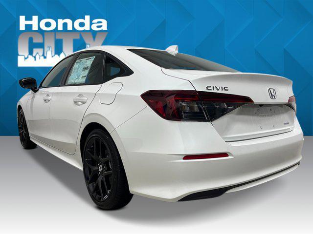 new 2025 Honda Civic Hybrid car, priced at $29,300