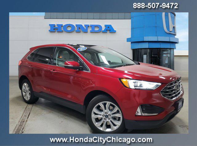 used 2021 Ford Edge car, priced at $16,997