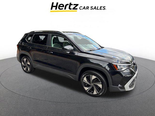 used 2025 Volkswagen Taos car, priced at $25,198
