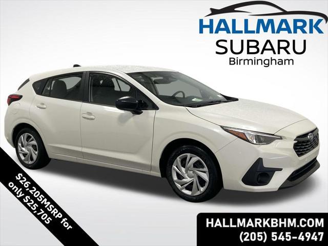 new 2025 Subaru Impreza car, priced at $25,705