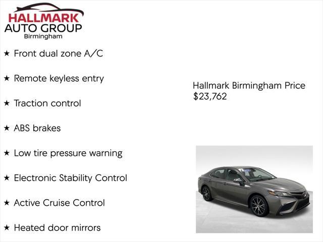 used 2023 Toyota Camry car, priced at $23,762