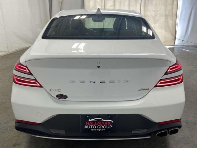 used 2023 Genesis G70 car, priced at $25,949