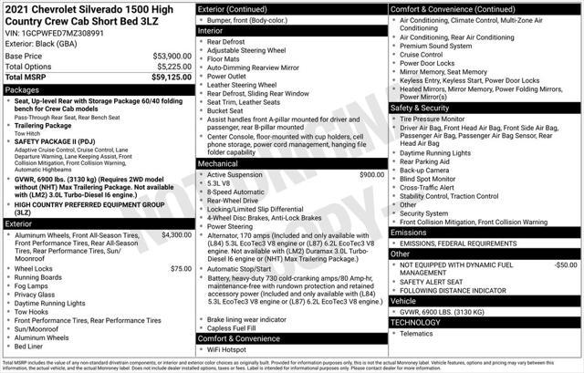 used 2021 Chevrolet Silverado 1500 car, priced at $40,707