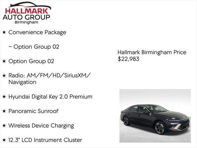 used 2024 Hyundai Sonata car, priced at $22,983