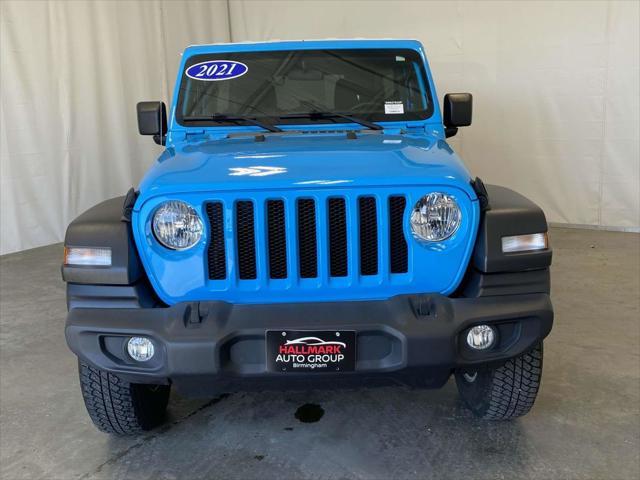 used 2021 Jeep Wrangler Unlimited car, priced at $30,999