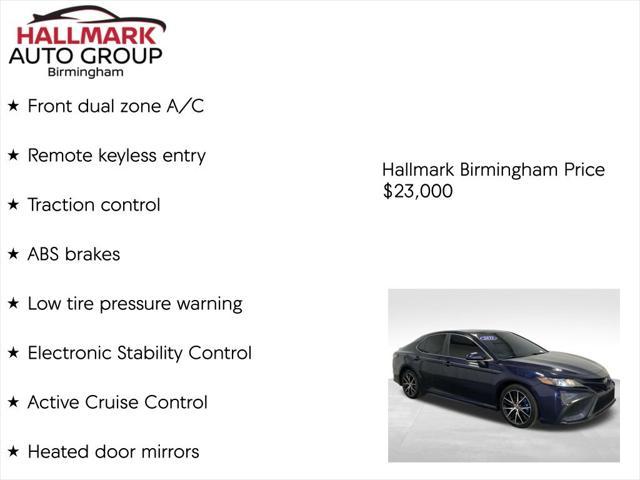 used 2022 Toyota Camry car, priced at $23,000