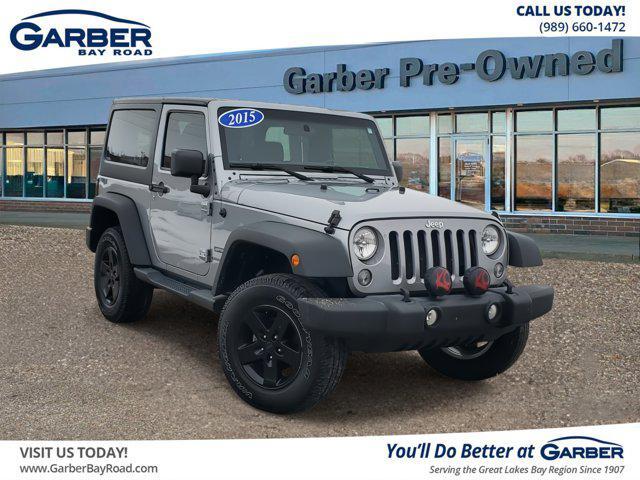 used 2015 Jeep Wrangler car, priced at $13,793