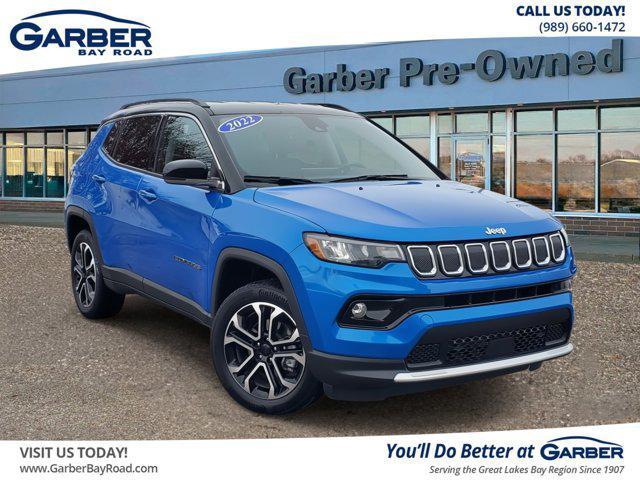 used 2022 Jeep Compass car, priced at $24,963