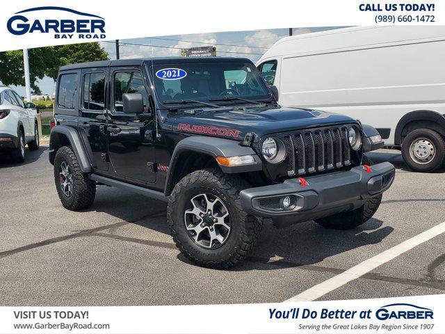 used 2021 Jeep Wrangler Unlimited car, priced at $34,750