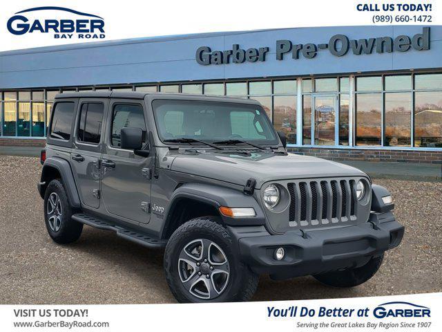 used 2020 Jeep Wrangler Unlimited car, priced at $23,995