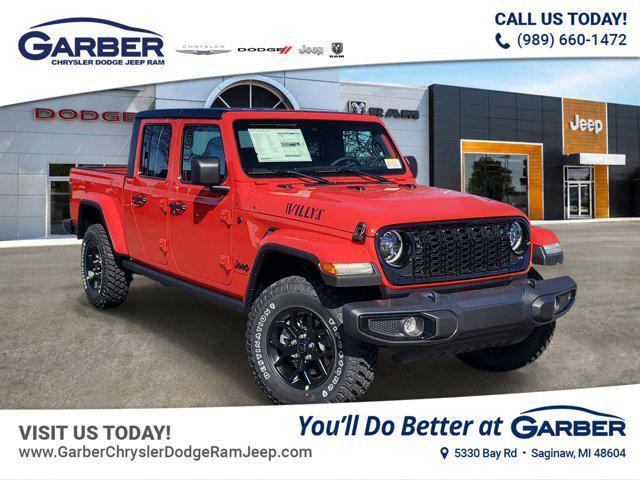 new 2025 Jeep Gladiator car, priced at $49,672