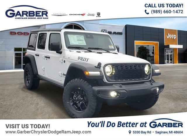 new 2025 Jeep Wrangler 4xe car, priced at $46,114