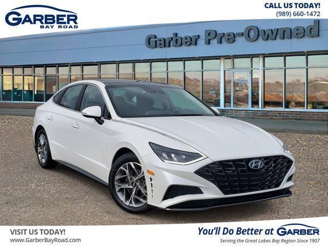 used 2021 Hyundai Sonata car, priced at $20,932