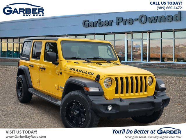 used 2019 Jeep Wrangler Unlimited car, priced at $24,993