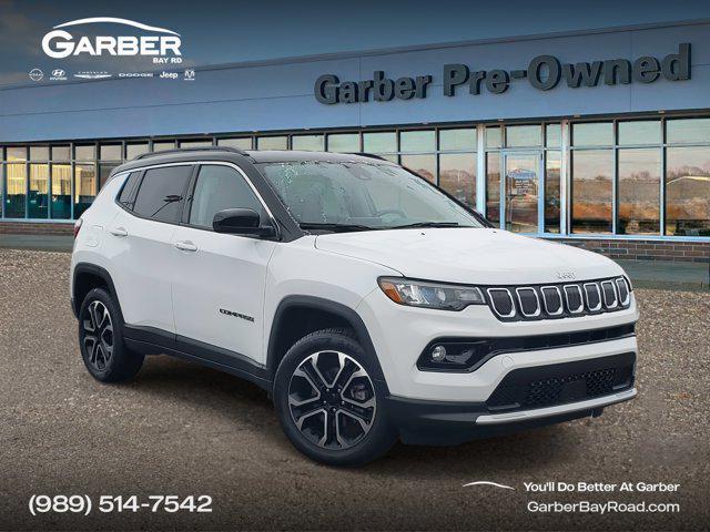 used 2022 Jeep Compass car, priced at $21,118