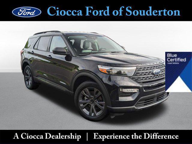 used 2021 Ford Explorer car, priced at $29,498