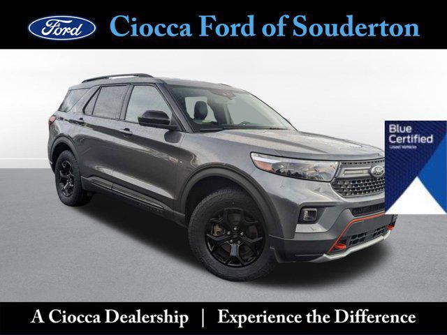 used 2022 Ford Explorer car, priced at $37,757