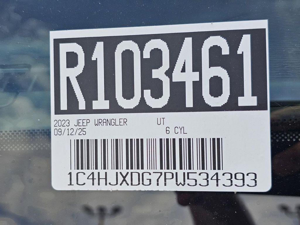 used 2023 Jeep Wrangler car, priced at $38,772