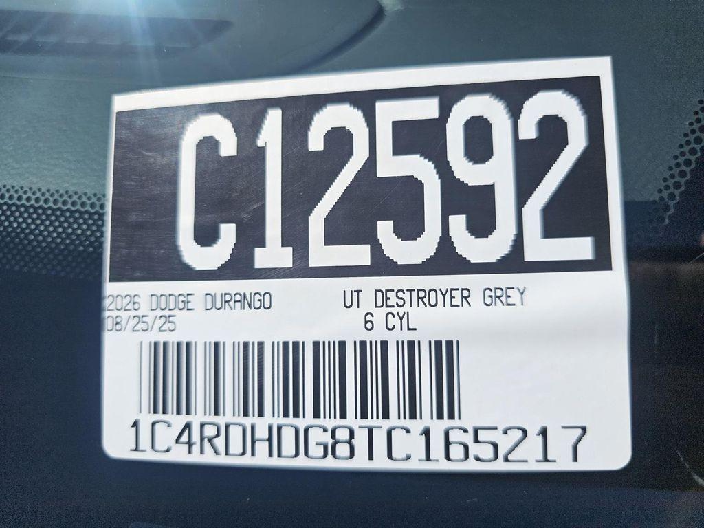 new 2026 Dodge Durango car, priced at $43,630