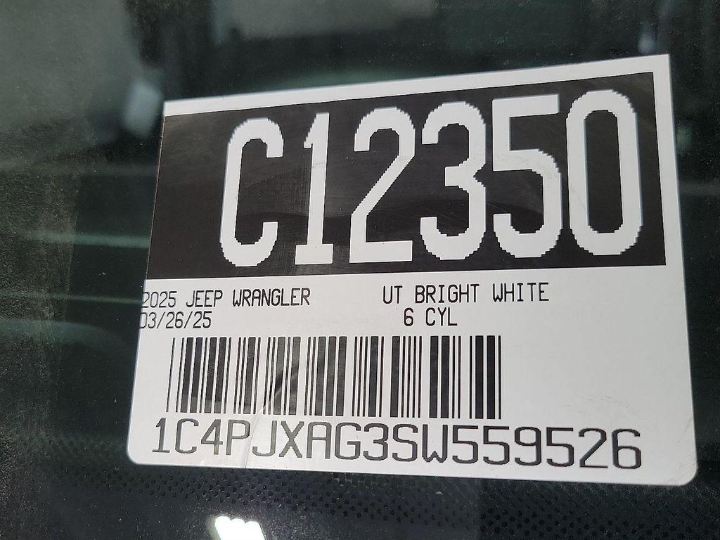 new 2025 Jeep Wrangler car, priced at $30,090