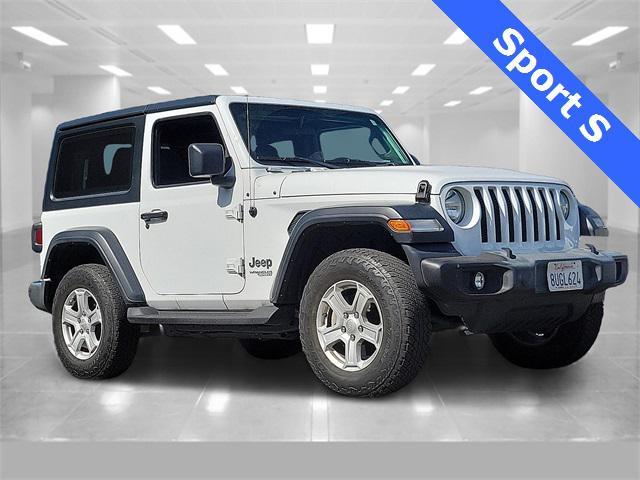 used 2021 Jeep Wrangler car, priced at $27,891