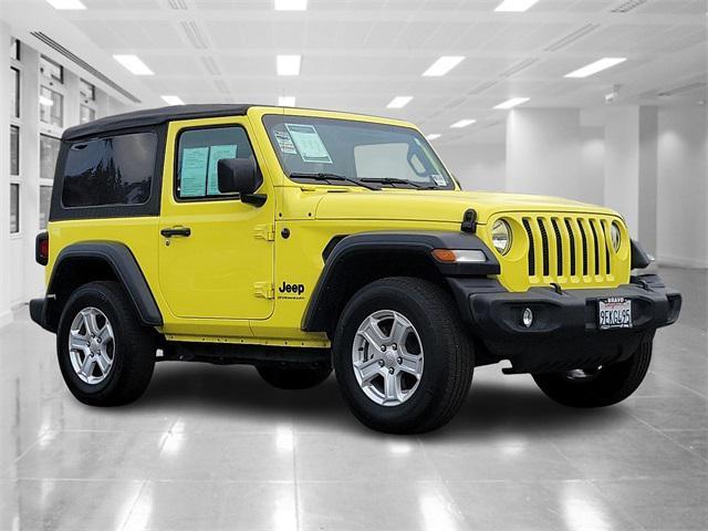 used 2023 Jeep Wrangler car, priced at $34,955