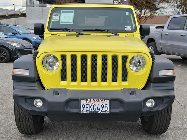 used 2023 Jeep Wrangler car, priced at $31,995