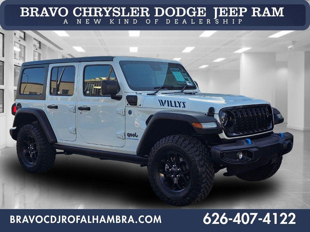 used 2024 Jeep Wrangler 4xe car, priced at $35,749
