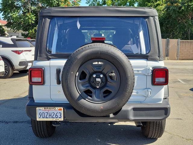 used 2023 Jeep Wrangler car, priced at $29,494