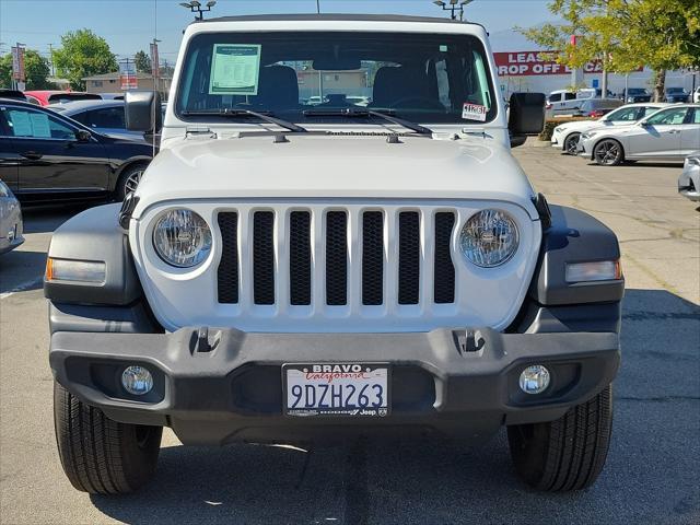 used 2023 Jeep Wrangler car, priced at $29,494