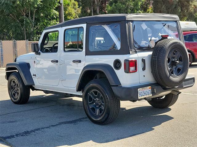 used 2023 Jeep Wrangler car, priced at $34,399