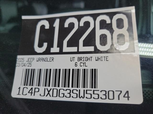 new 2025 Jeep Wrangler car, priced at $31,795