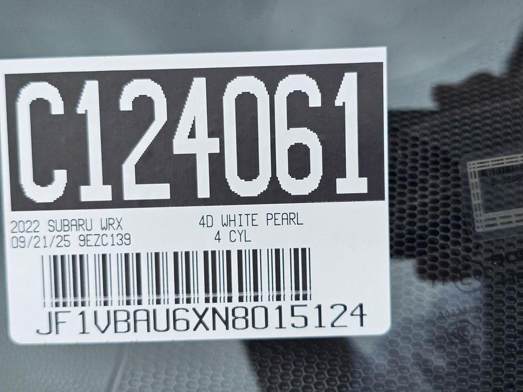 used 2022 Subaru WRX car, priced at $28,994