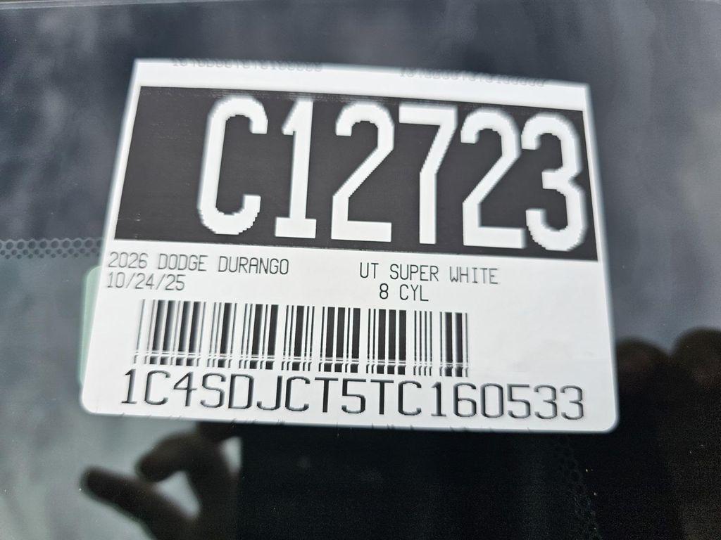 new 2026 Dodge Durango car, priced at $49,410