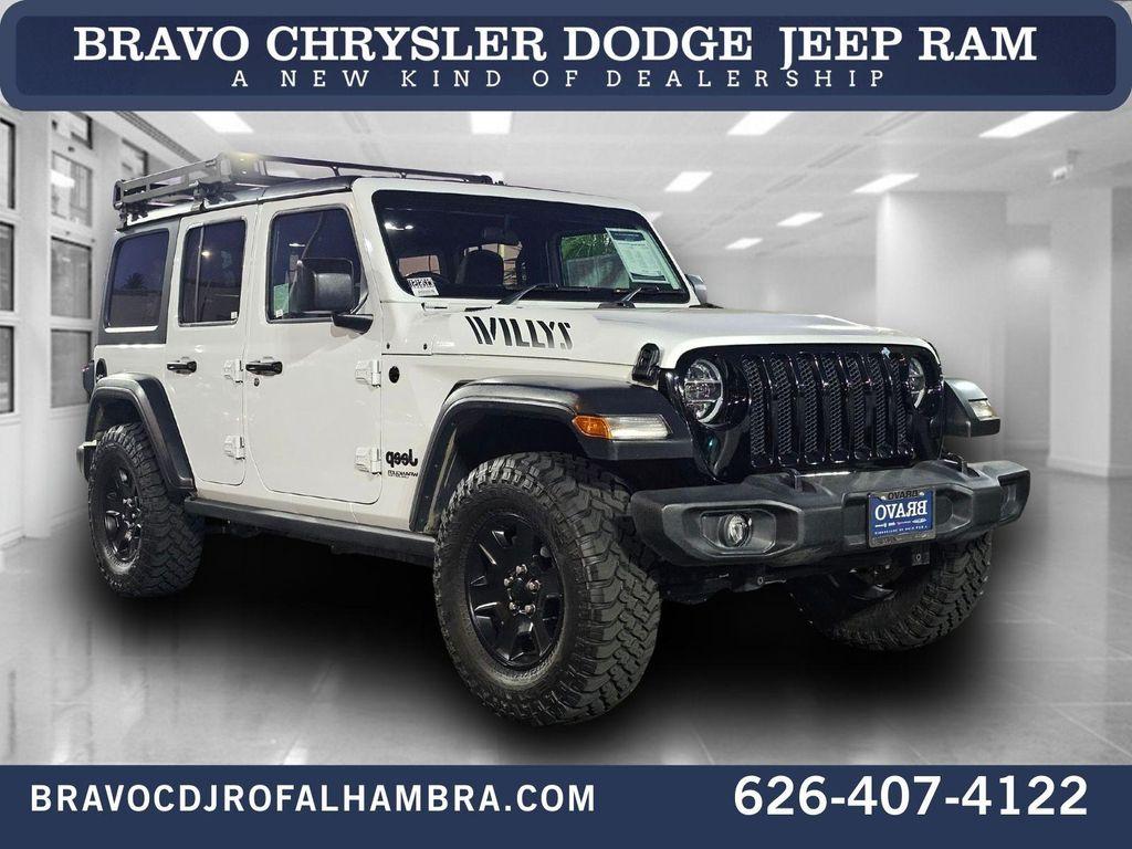 used 2020 Jeep Wrangler Unlimited car, priced at $31,041