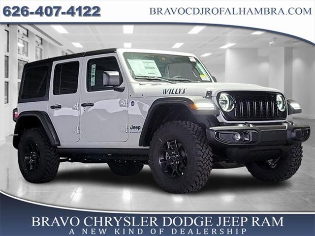 new 2025 Jeep Wrangler 4xe car, priced at $49,995