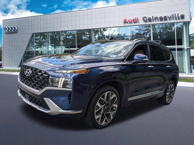 used 2021 Hyundai Santa Fe car, priced at $20,982
