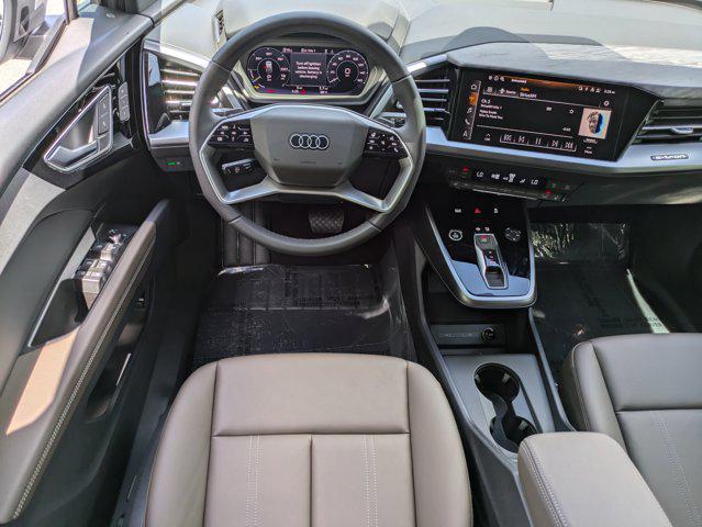 new 2025 Audi Q4 e-tron car, priced at $57,655