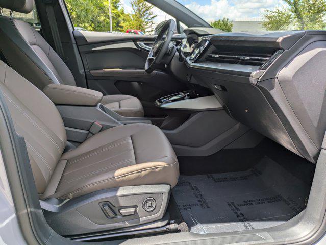 new 2025 Audi Q4 e-tron car, priced at $57,655