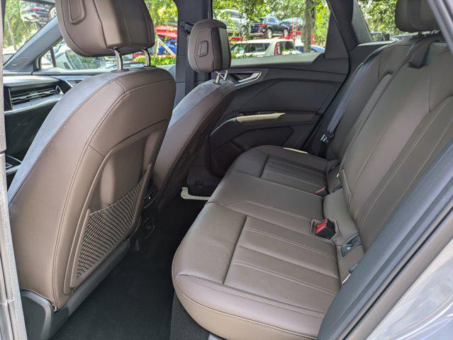 new 2025 Audi Q4 e-tron car, priced at $57,655