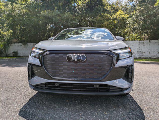 new 2025 Audi Q4 e-tron car, priced at $57,655