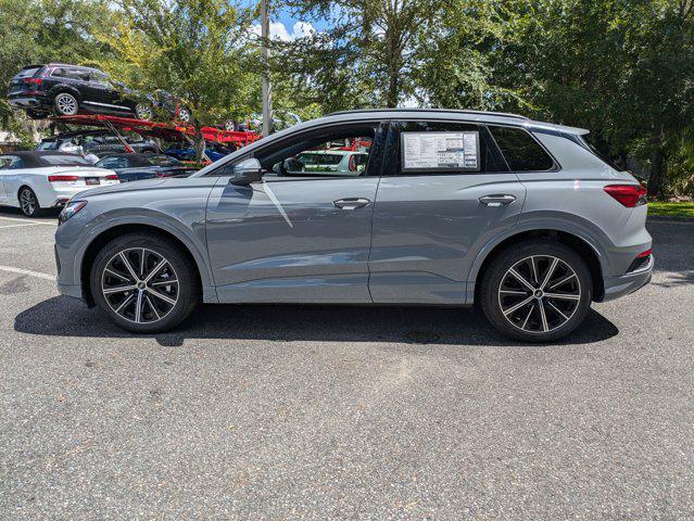 new 2025 Audi Q4 e-tron car, priced at $57,655