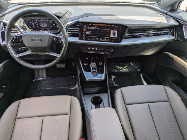 new 2025 Audi Q4 e-tron car, priced at $57,655