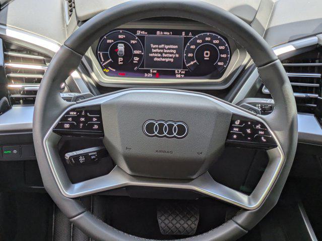 new 2025 Audi Q4 e-tron car, priced at $57,655
