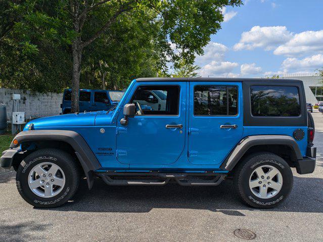 used 2016 Jeep Wrangler Unlimited car, priced at $13,691