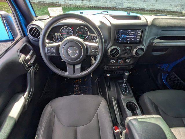 used 2016 Jeep Wrangler Unlimited car, priced at $13,691