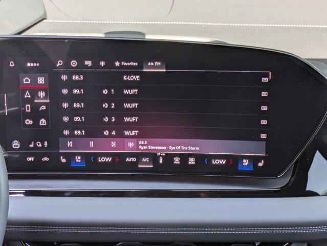 new 2025 Audi Q6 e-tron car, priced at $75,750